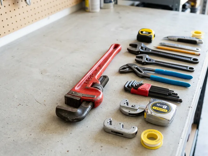 Professional plumbers in Redwood Valley, CA equipped with top-tier tools for residential and commercial plumbing services.